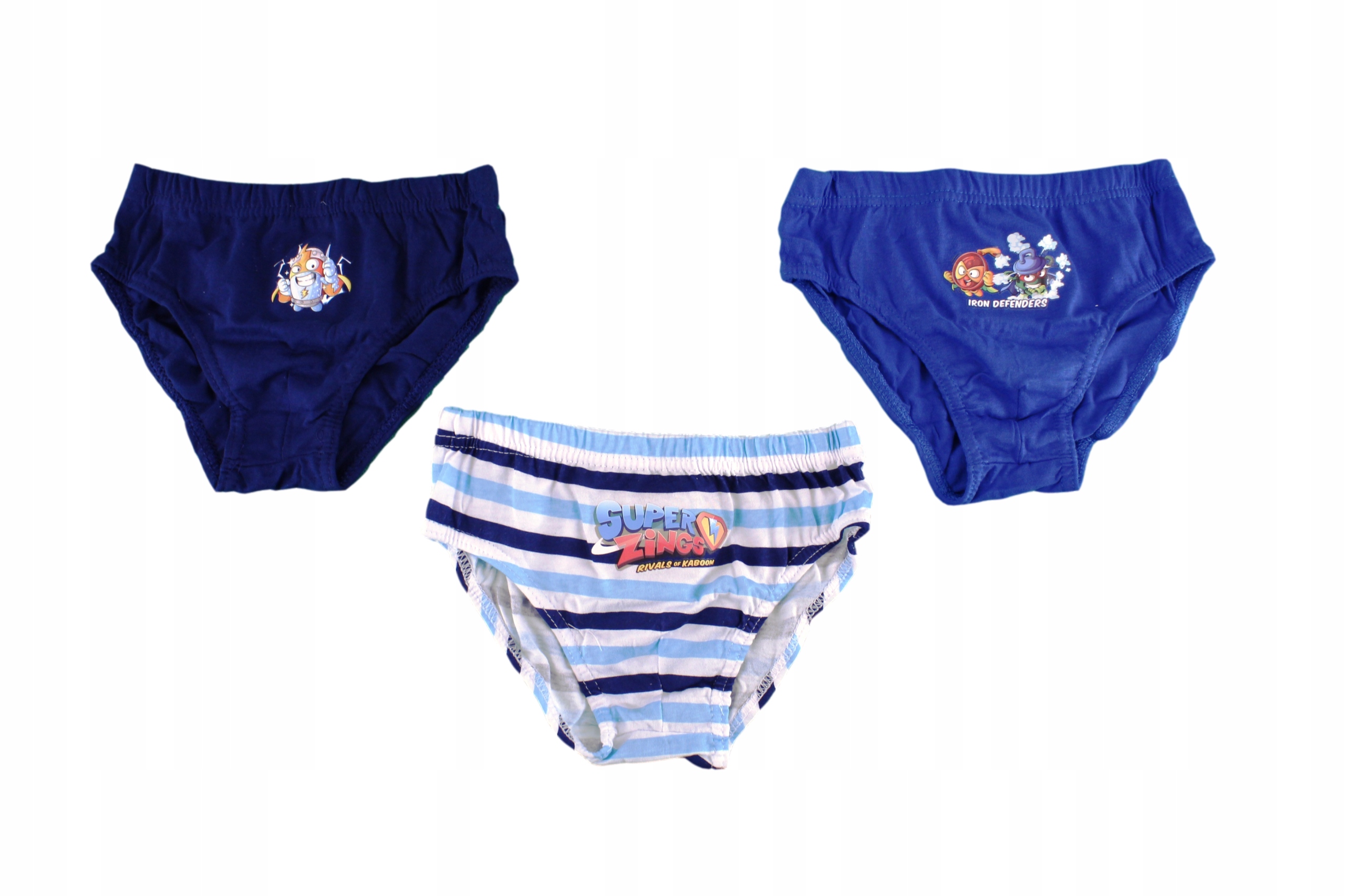 

Majtki slipy 4/5 lat Super Zings 104/110 cm 3-pak