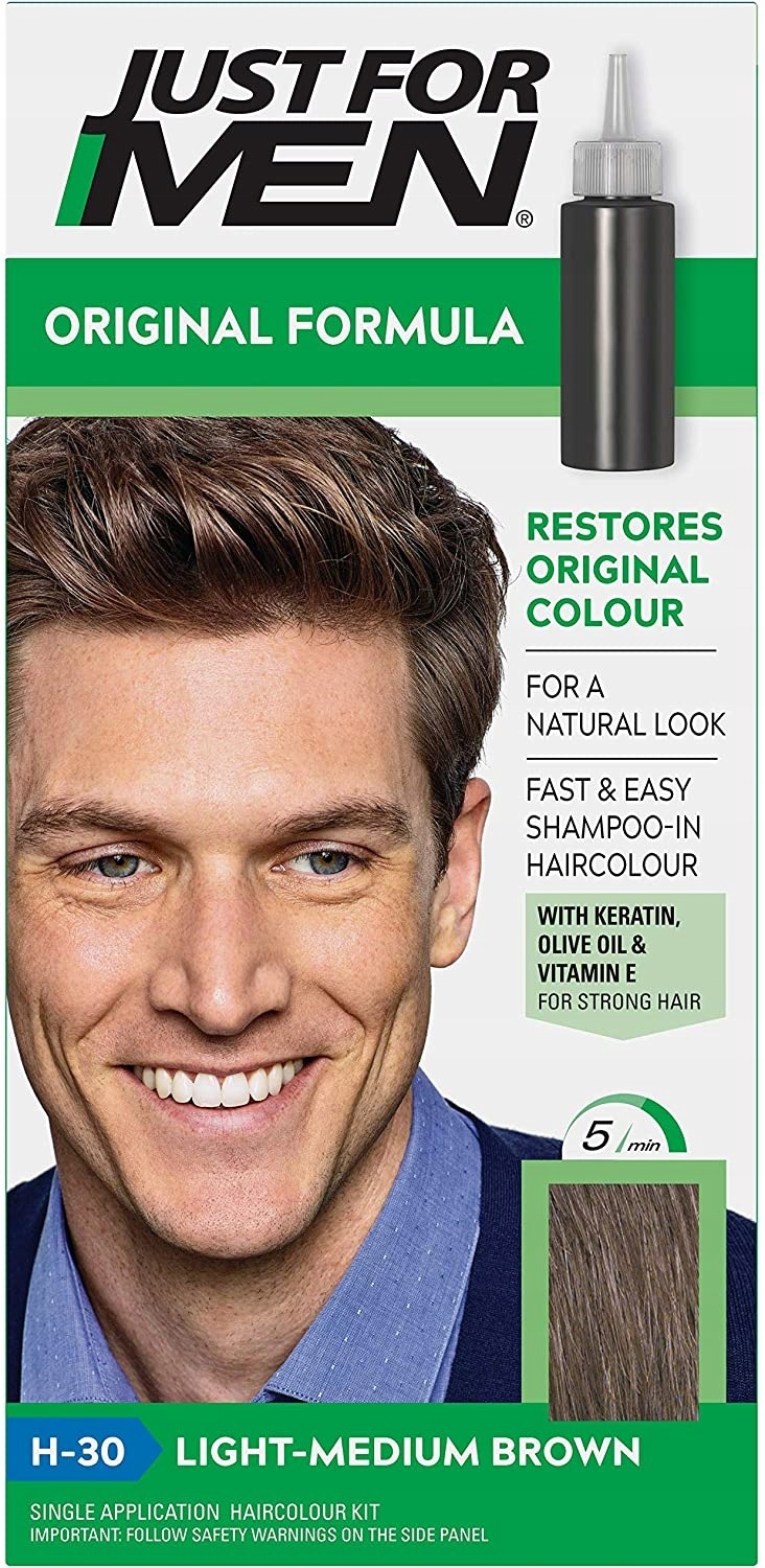 

Just For Men Odsiwiacz H-30 Jasny Średni Brąz