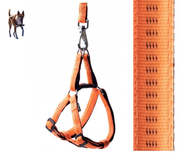 

Regulowane Szelki dla psa XL Obwód 46 77 cm