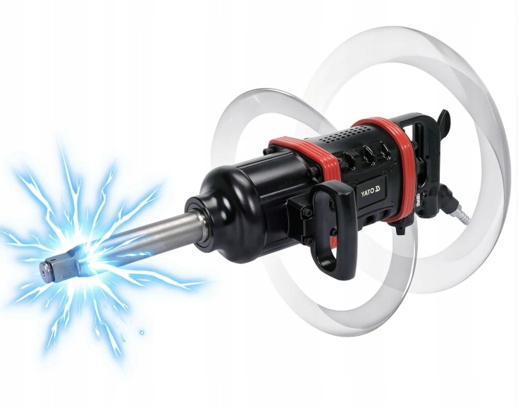Rázový uťahovák Yato 1'' 5800 Nm pneumatický YT-09620