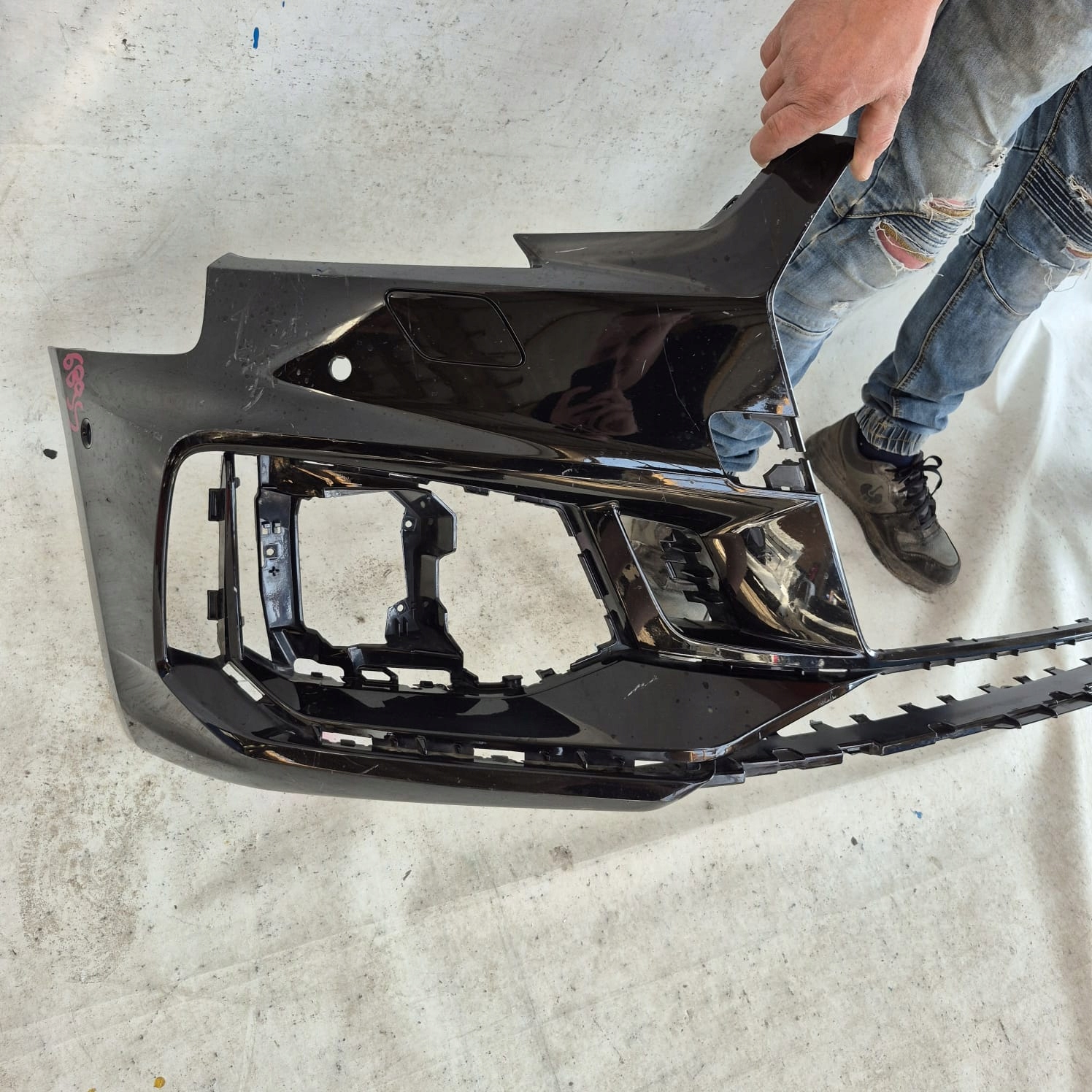 AUDI RS4 RS 4 B9 8W 17-19 bumper front front washer PDC