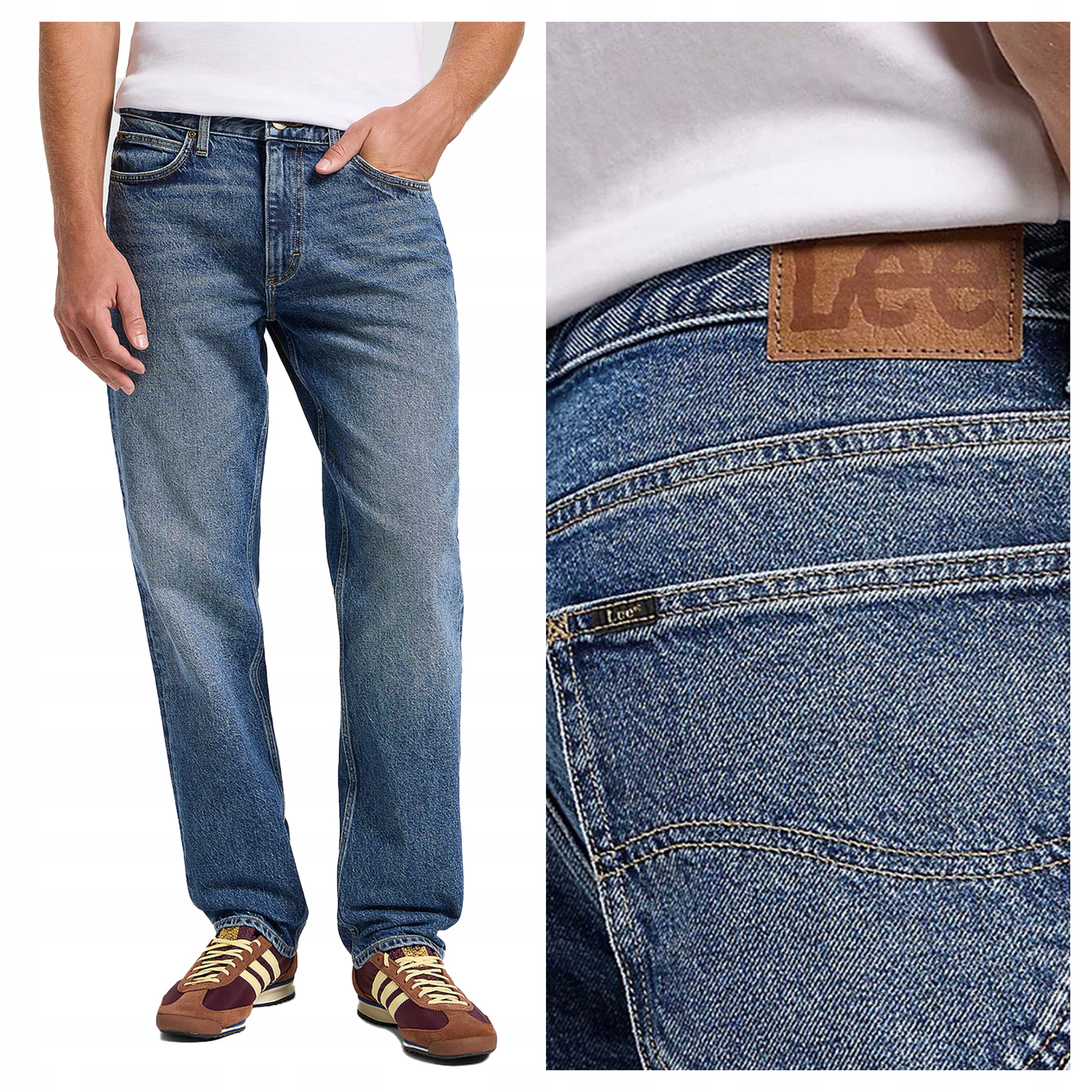 Lee West W32 L32 Pánské džíny Jednoduché