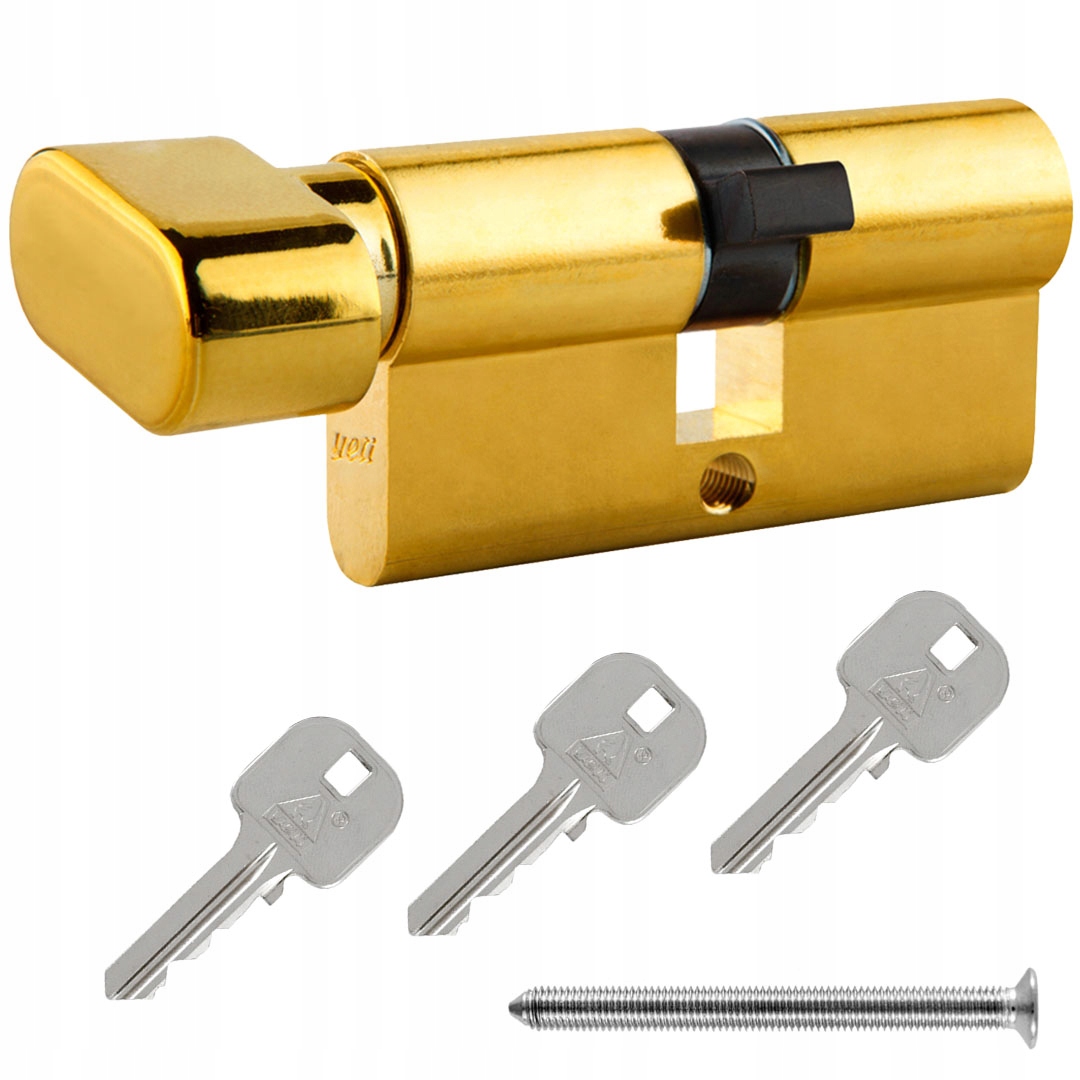 

Wkładka z gałką G40/50 mosiądz Yeti Lob Assa Abloy