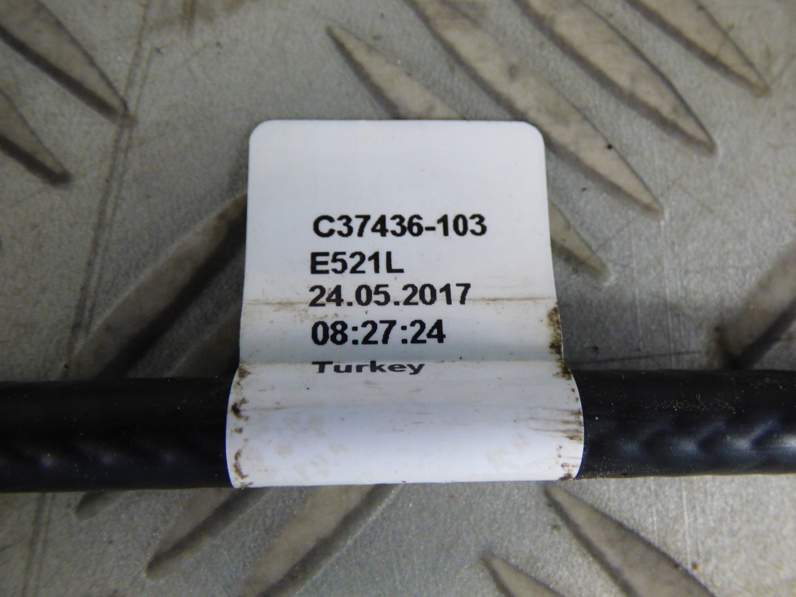 sensor of the opening bonnet boot VOLVO V90 II
