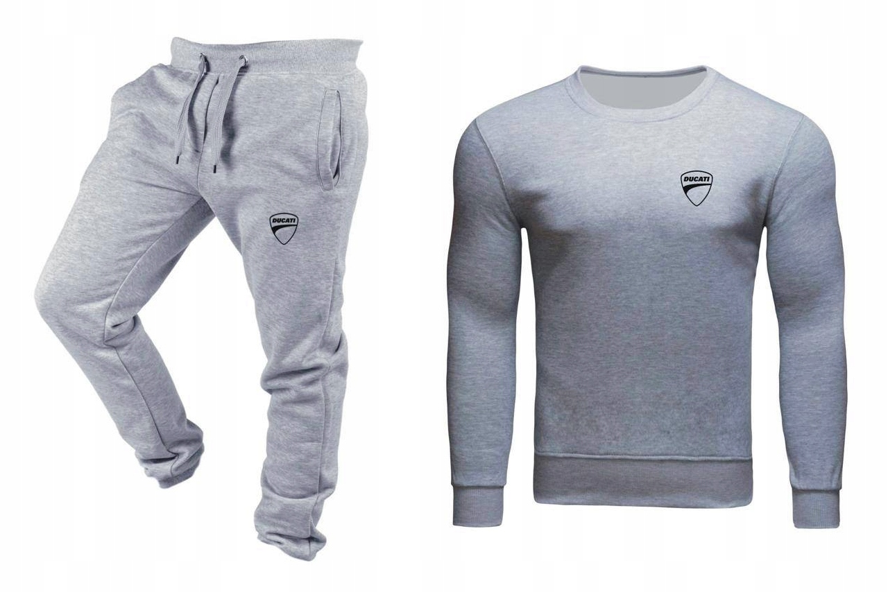 Tepláková Souprava Teplákovka Bez Kapuce Bez Kapuce Šedá XXL