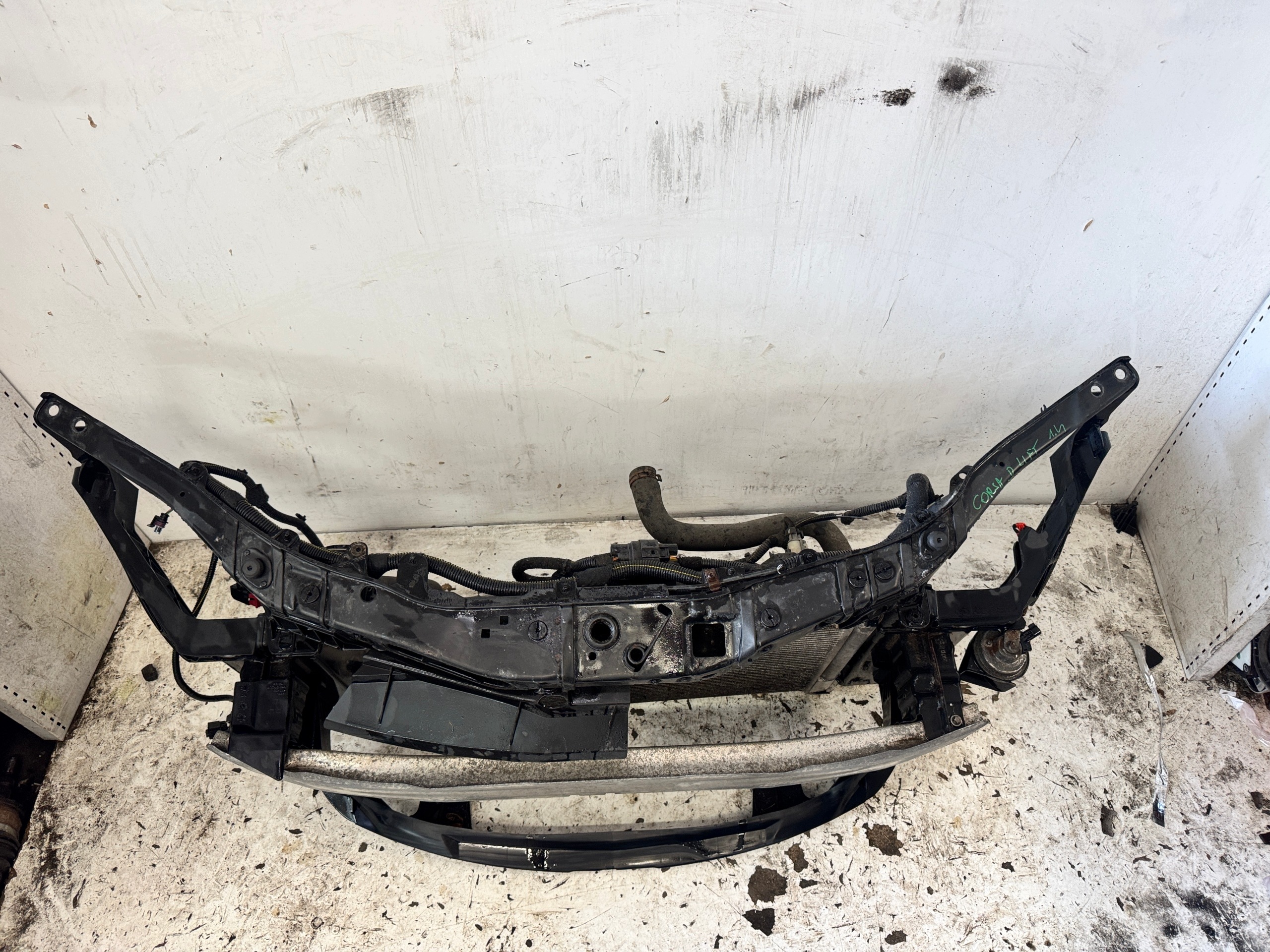 OPEL CORSA D LIFT support panel for radiators radiator sider front OKULARY 1.4 without TURBO