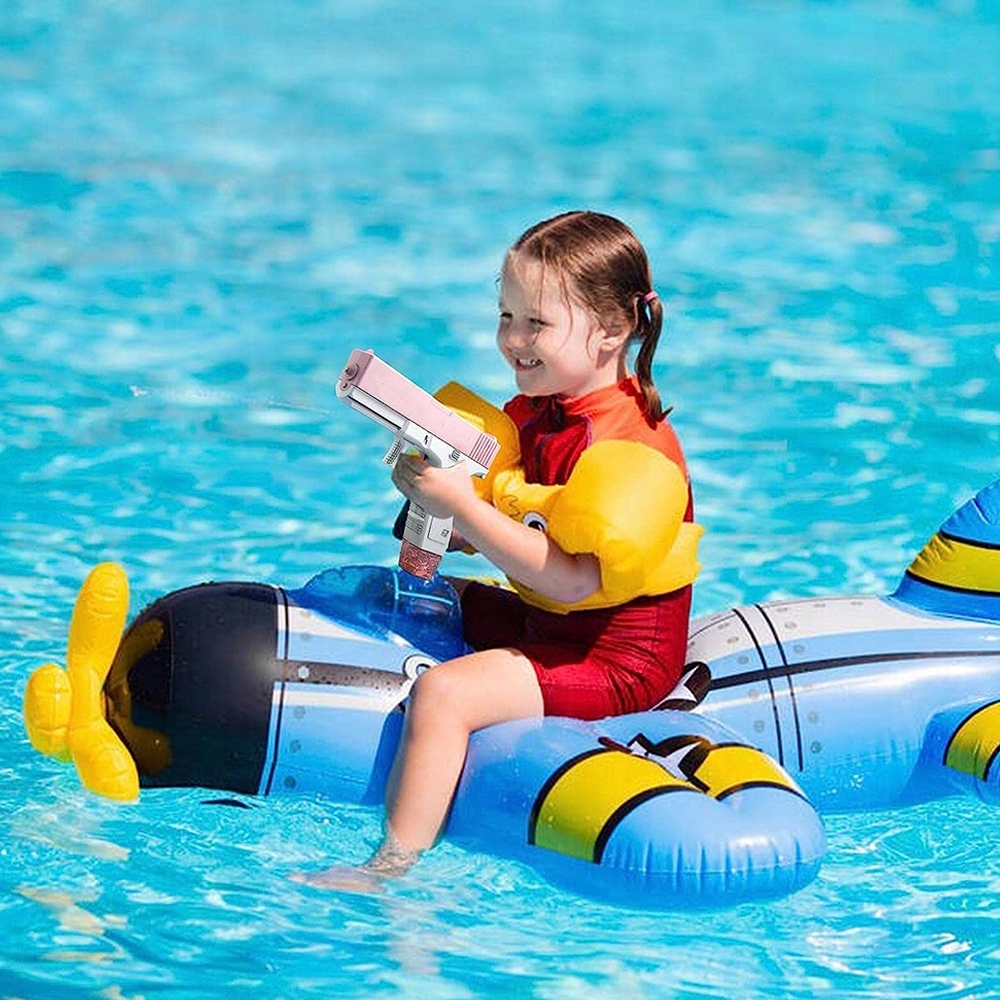 PISTOLET NA WODĘ AUTOMATYCZNY ELEKTRYCZNY ZABAWKA DLA DZIECI RÓŻOWY PREZENT Marka Bedee