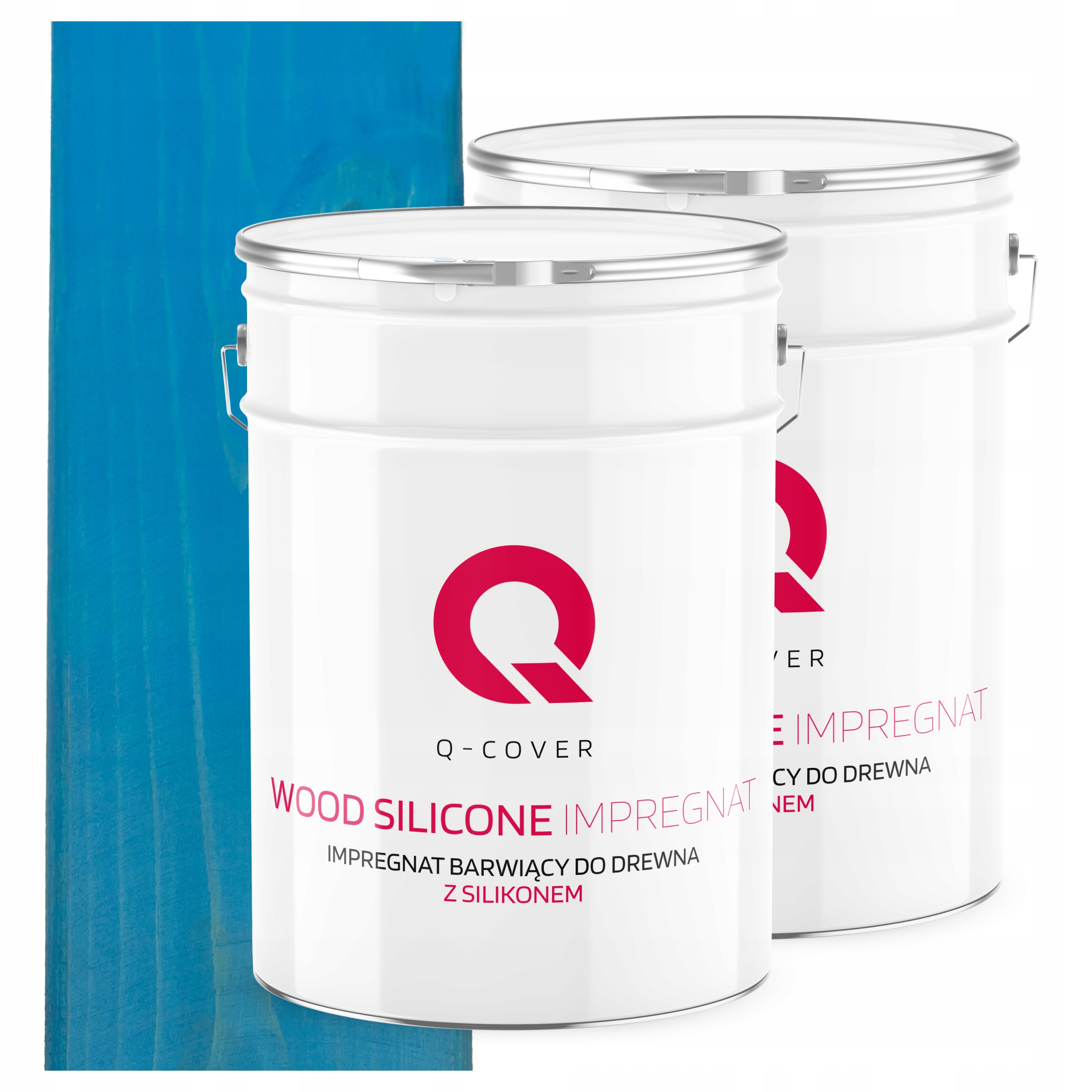 Impregnácia Na Drevo Extra Farba So Silikónom Chron Farby Uv Modrá 10 L