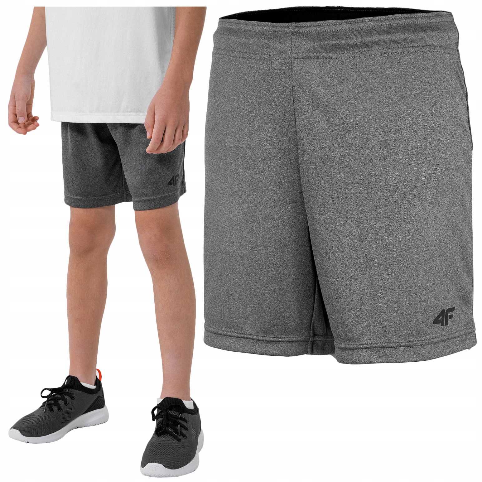 

Krótkie spodenki 4F sportowe JSKMTR001 146/152