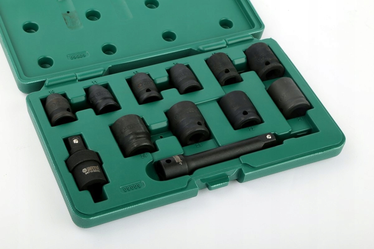 SATA ZESTAW 12 NASADEK 1/2" UDAROWYCH ST09009SJ Mocowanie 1/2