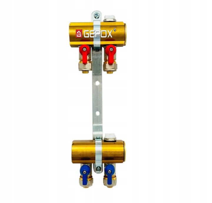 Rozdělovač 2 okruhy Ventily Odpov. Aulpex 16 mm