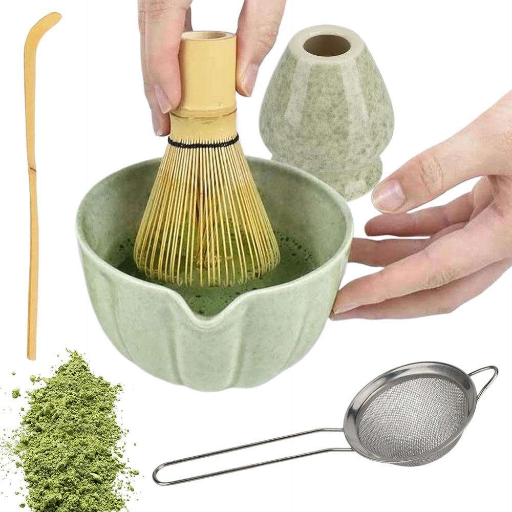 Dárková Sada Na Čaj Matcha Tradiční Příprava Matchy 4 Kusů