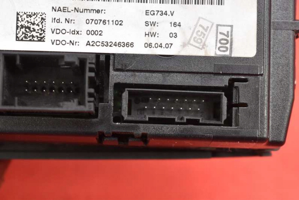 control panel air conditioning devices KLIMY 9147300 BMW E92 06-12