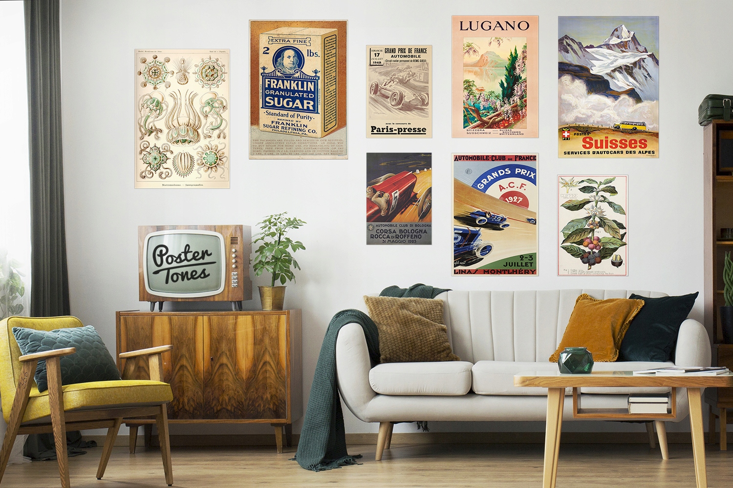 Plakat na ścianę z grafiką Rok Seattle Mapę A3 Format papieru A3