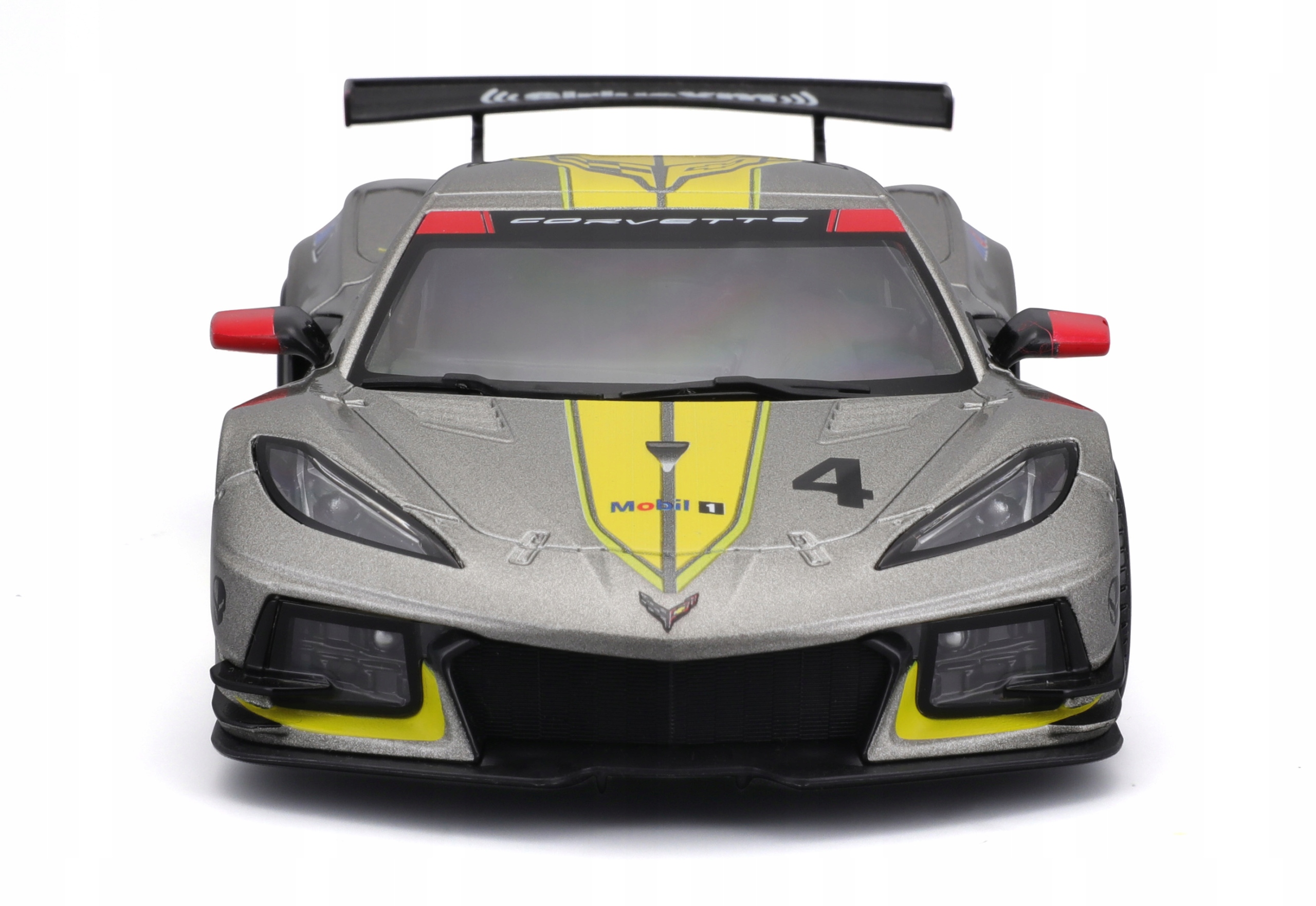 Chevrolet Corvette C8.R 2020 DAYTONA 1:24 Bburago 28024 SAMOCHÓD WYŚCIGOWY Szerokość produktu 24 cm