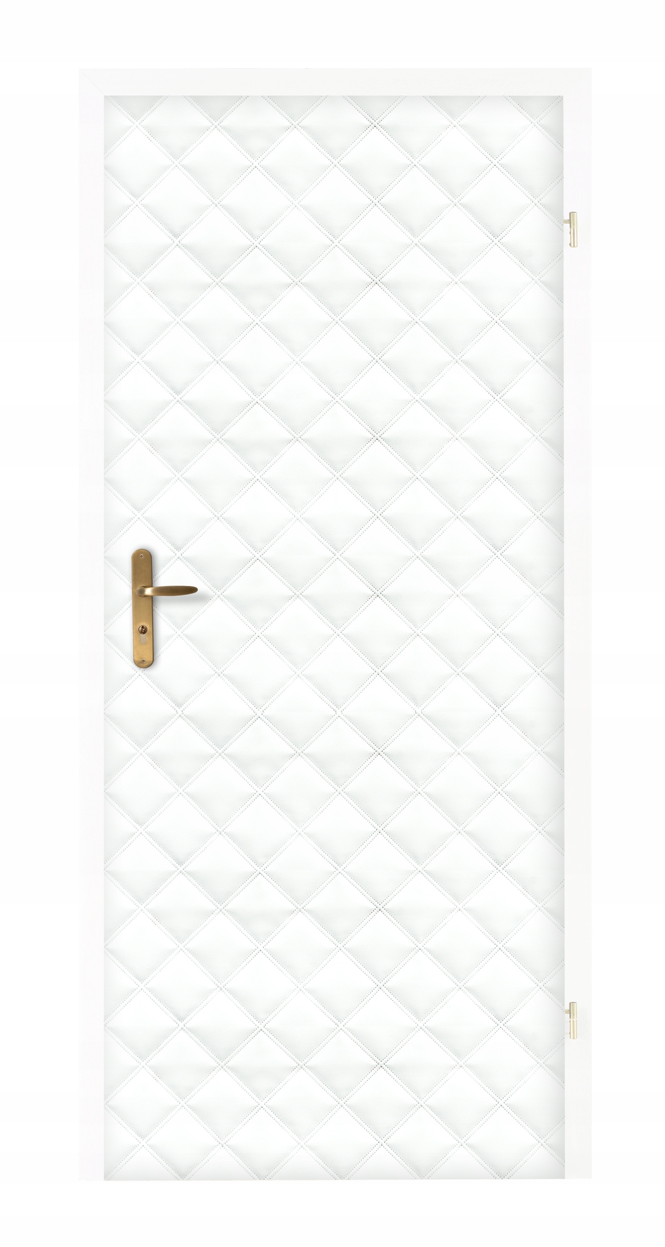 TAPICERKA DRZWIOWA 80/90 KARO DUŻE - BIAŁA + ZESTAW MONTAŻOWY