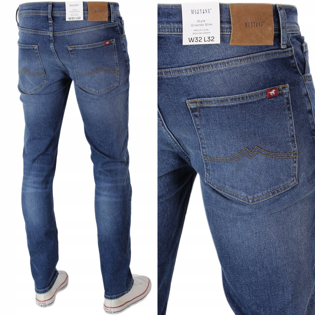 Mustang Orlando Slim Spodnie Jeans W32 L32