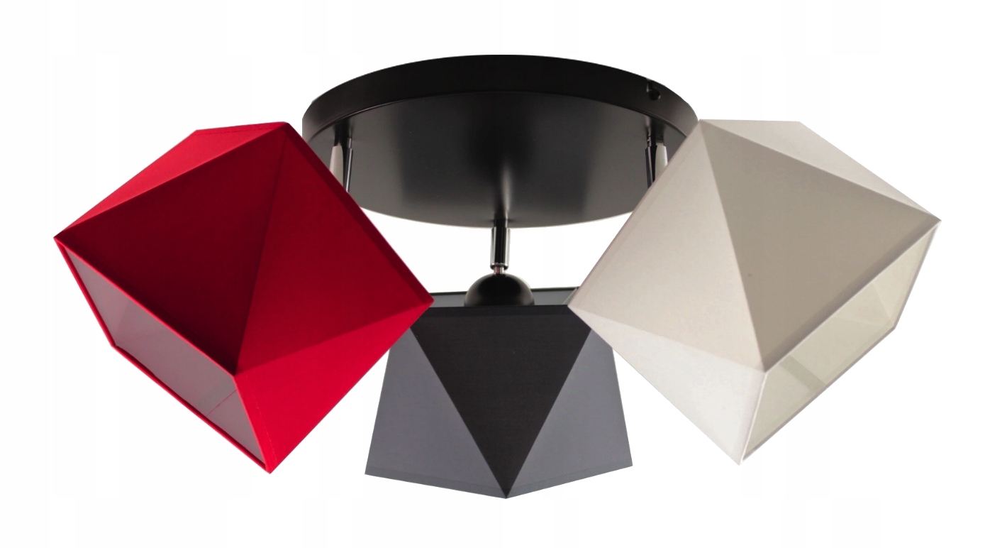 

Lampa Wisząca Sufitowa Żyrandol Plafon Diament Led