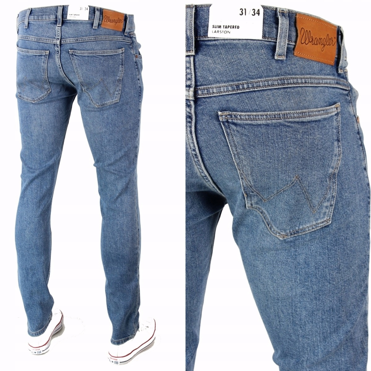 

Wrangler Larston Slim Tapered Rurki Charm W27 L32