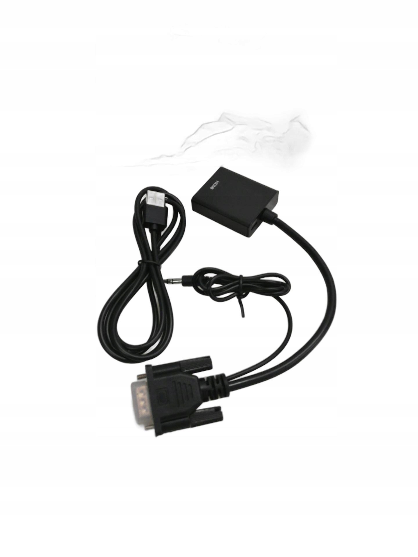 KABEL NILOX 0,15 M VGA (D-SUB) + 3,5 MM HDMI I ADAPTER WIDEO Model NX080200128