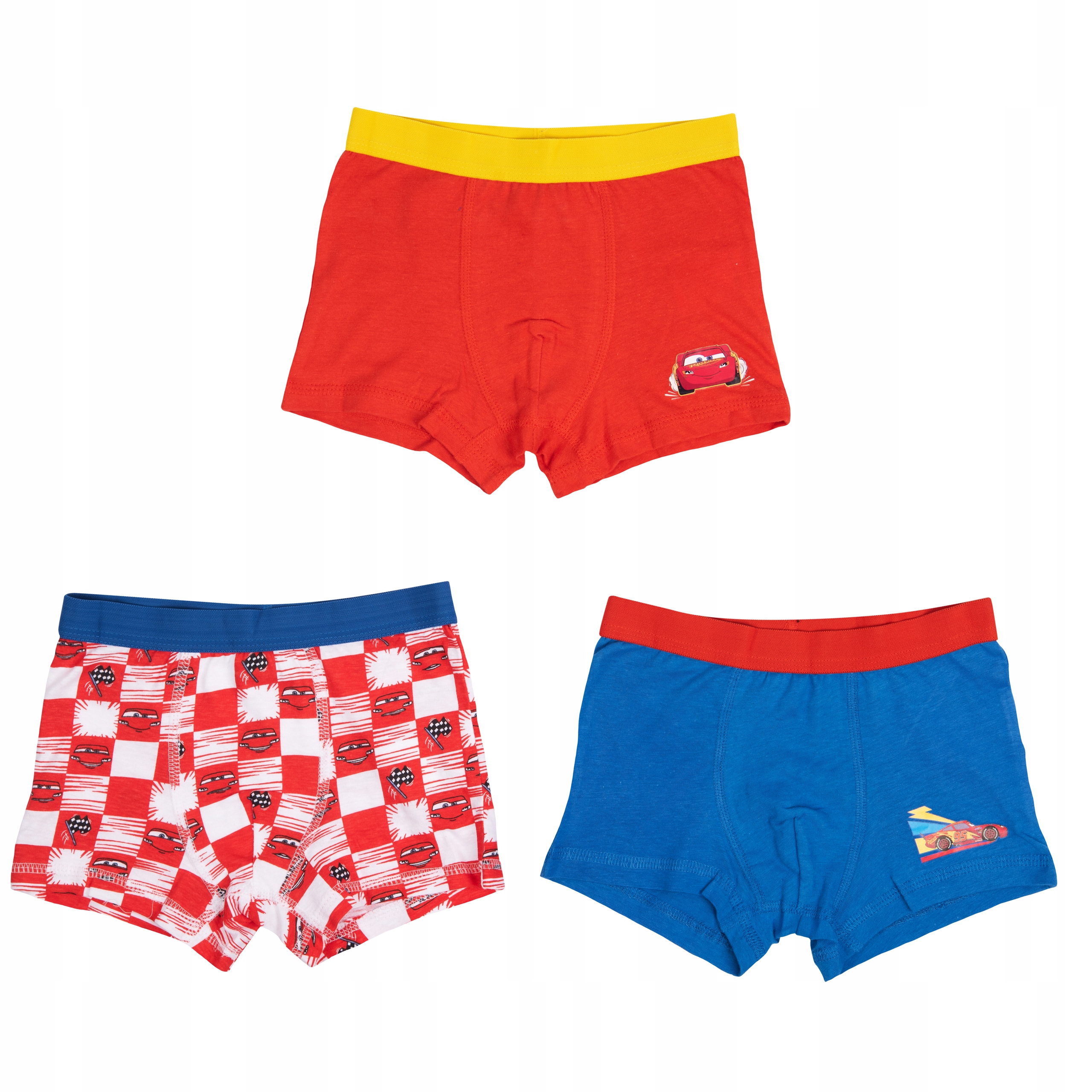 Bokserki Chłopięce 110/116 AUTA CARS 3 Pak