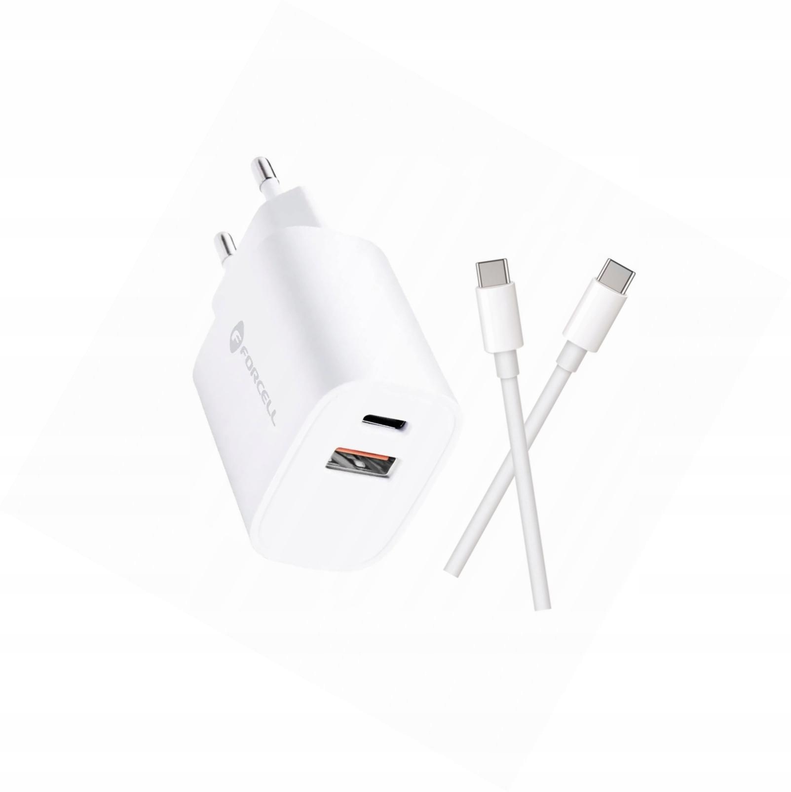 Szybka ładowarka 30W 2 wejścia z kablem Usb-c do iPhone 17e