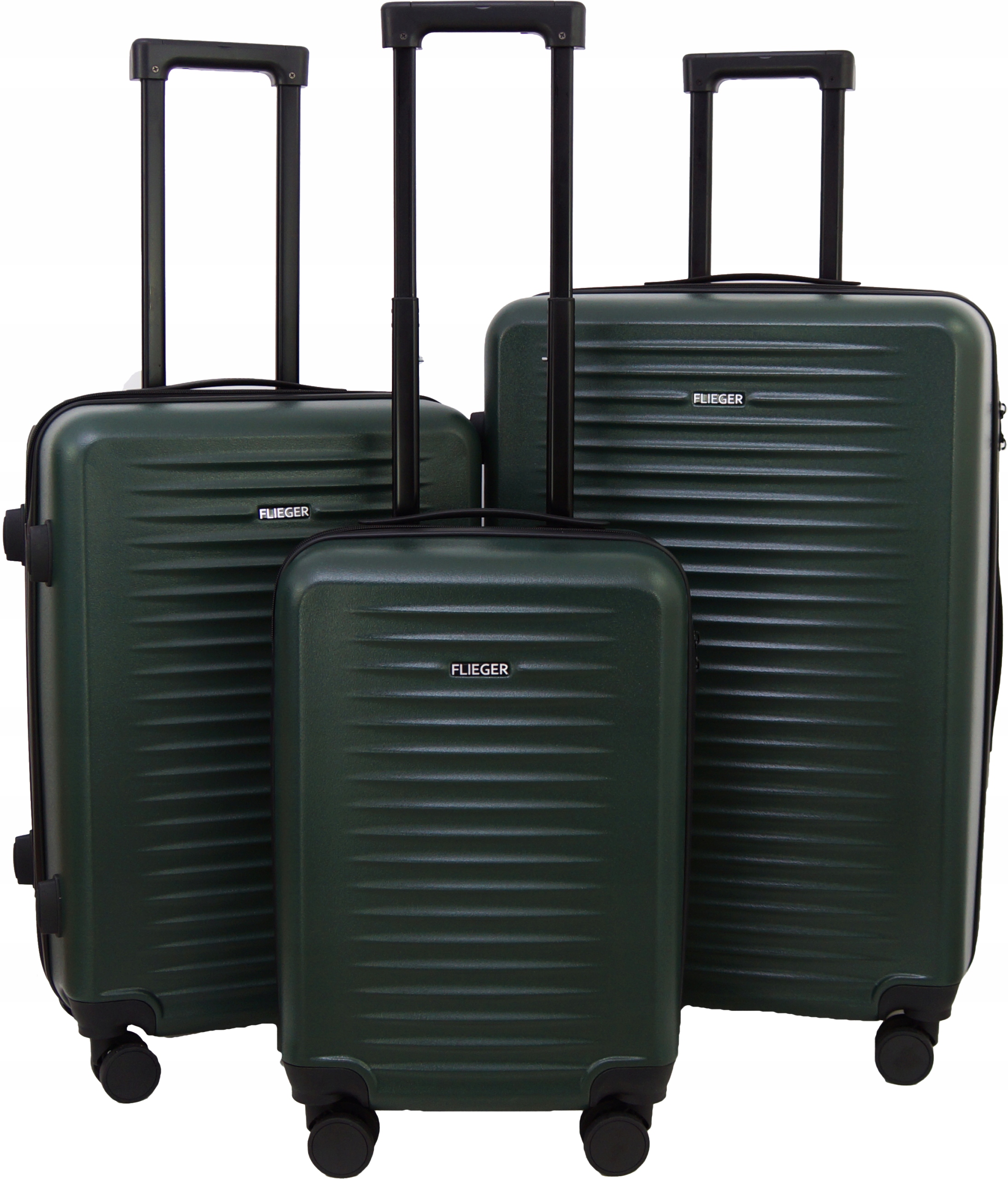 Walizka Podróżna Zestaw Komplet Walizek 3w1 Gravitt 8855 Poliwęglan Twarda