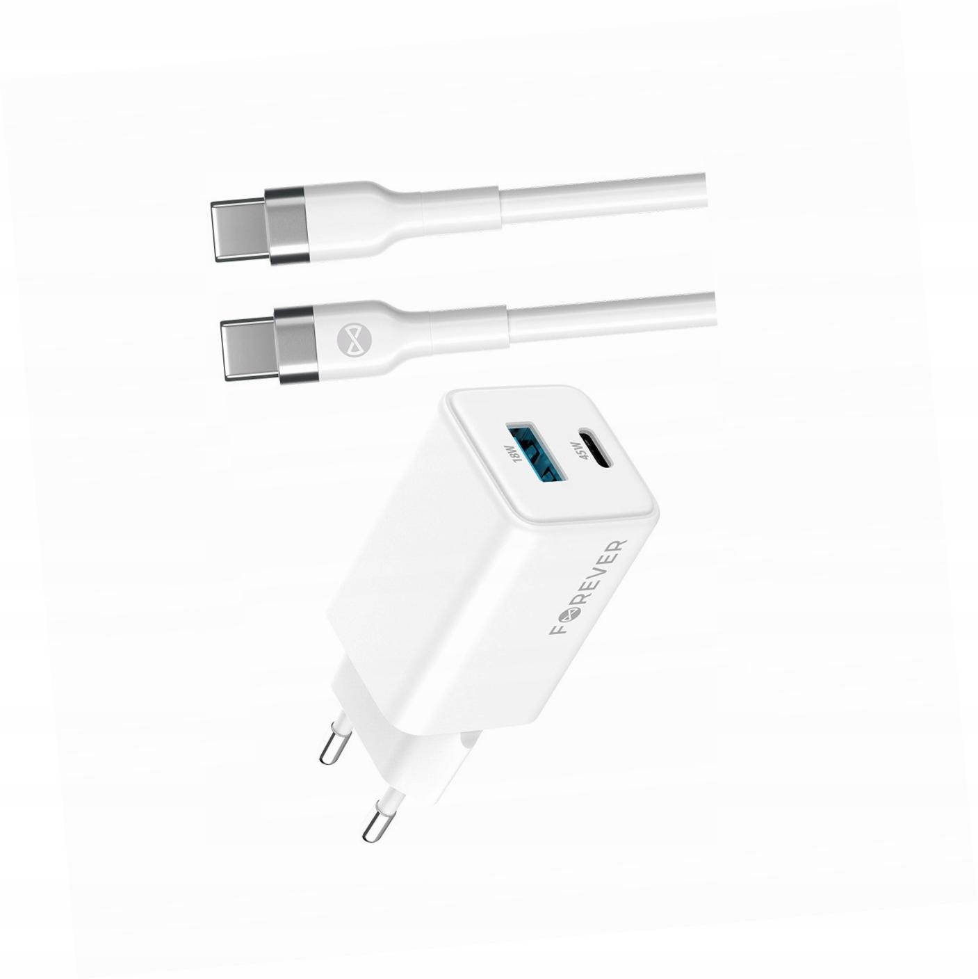 Szybka ładowarka GaN 45W Usb-c z kablem do Samsung Galaxy A50s