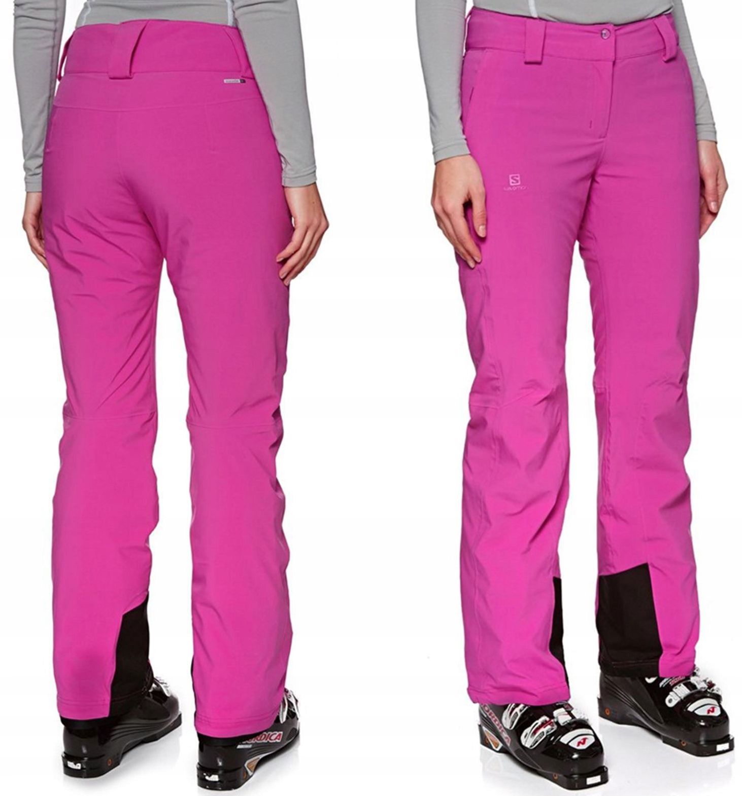 Spodnie Narciarskie Damskie Młodzieżowe Wodoodporne Salomon Icemania 10K Xs