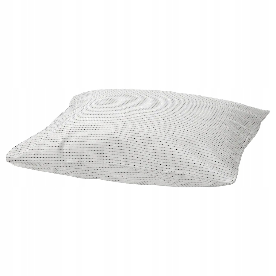 

Ikea Tagvecklare Poszewka biały/ciemnoszary 50x60