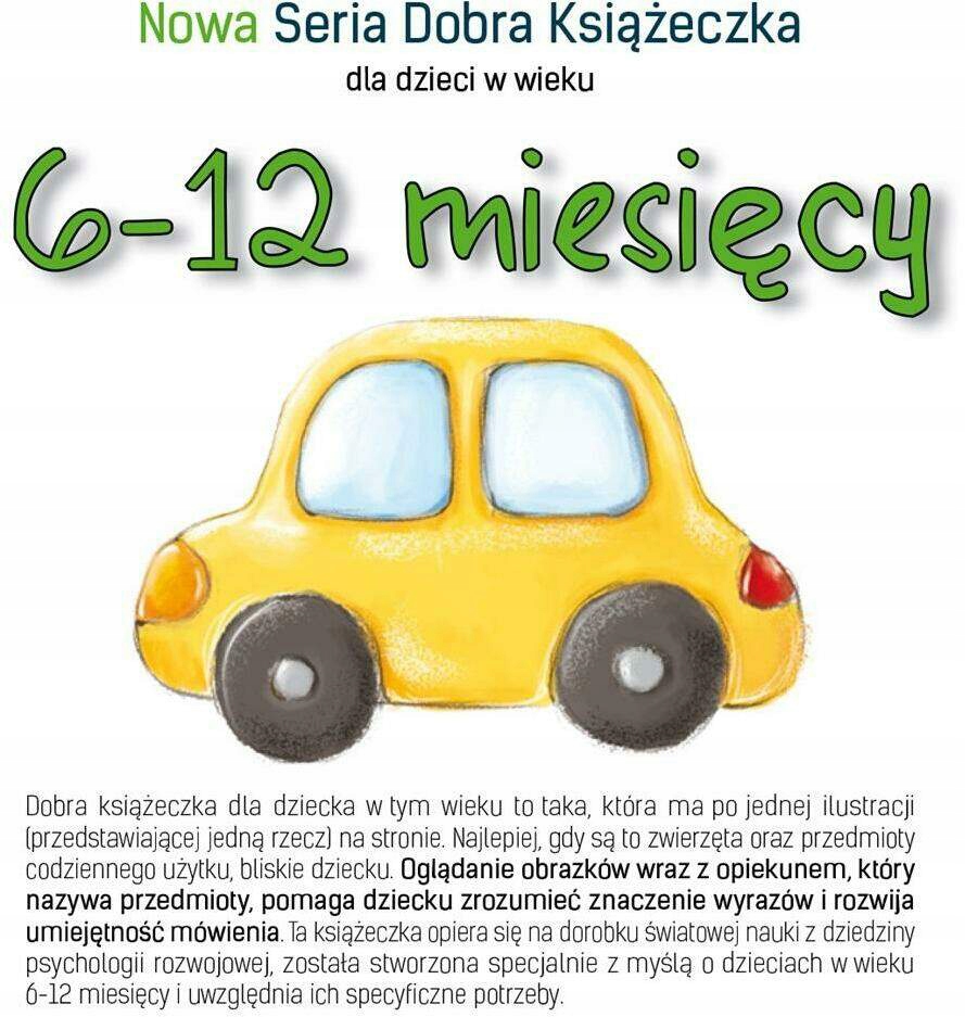 

Nowa dobra książeczka 6-12 miesięcy Starok