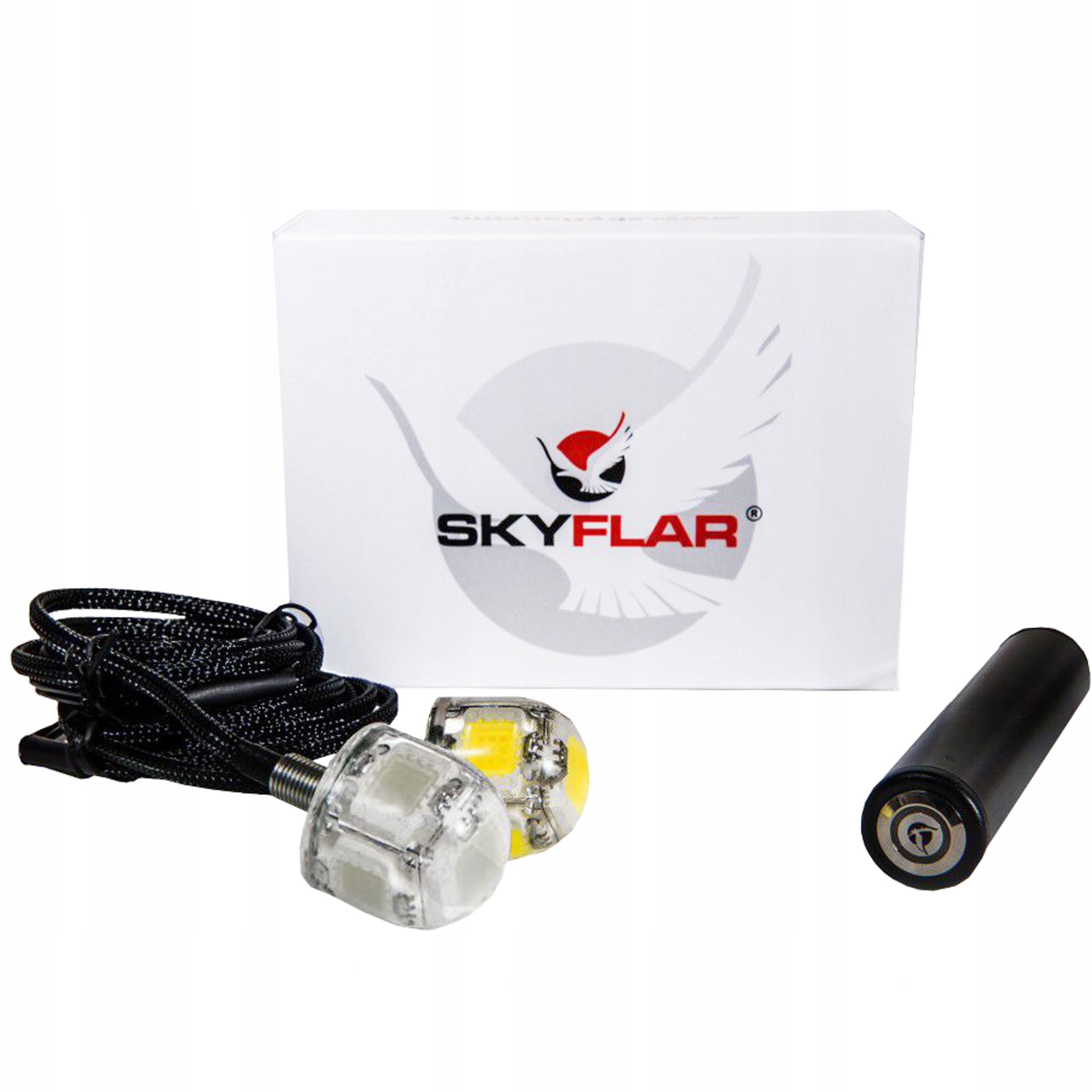 Dvojitá LED SkyFLAR ST-202 R / W LED