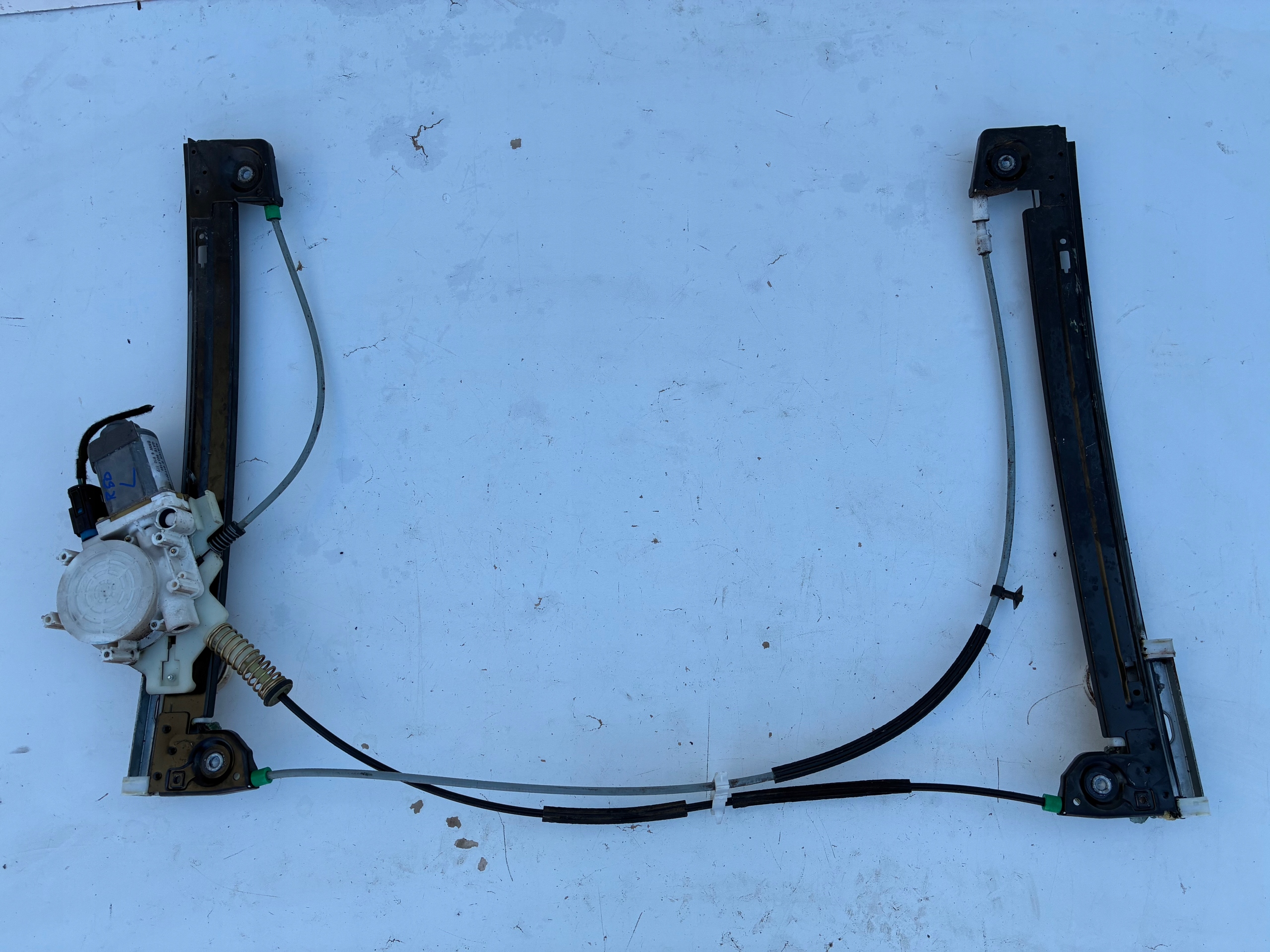 mechanism lift mini motor windows left front Mini One Cooper R50 00-06r.