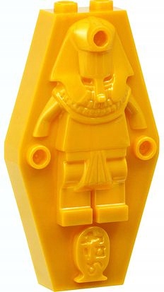 Lego Pokrývá Sarkofág Zlatá 30164 Faraon Egypt Nová Mumie