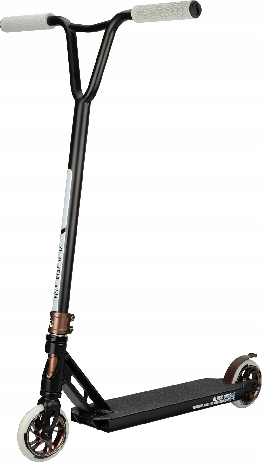 Hulajnoga wyczynowa Stunt 100kg ABEC-7 Black Dragon Freeride Ihc 120mm