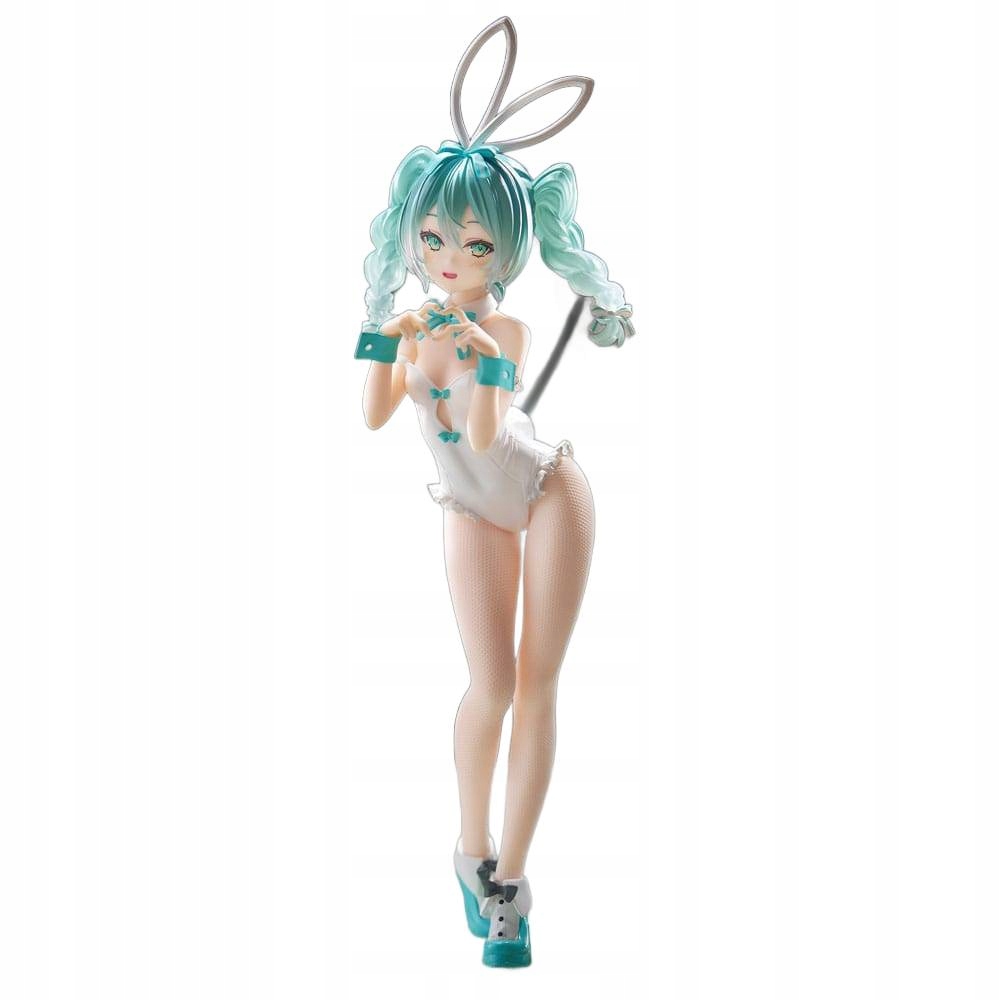 Hatsune Miku BiCute Bunnies Figurka Miku Rurudo White Color, velikost 27 cm