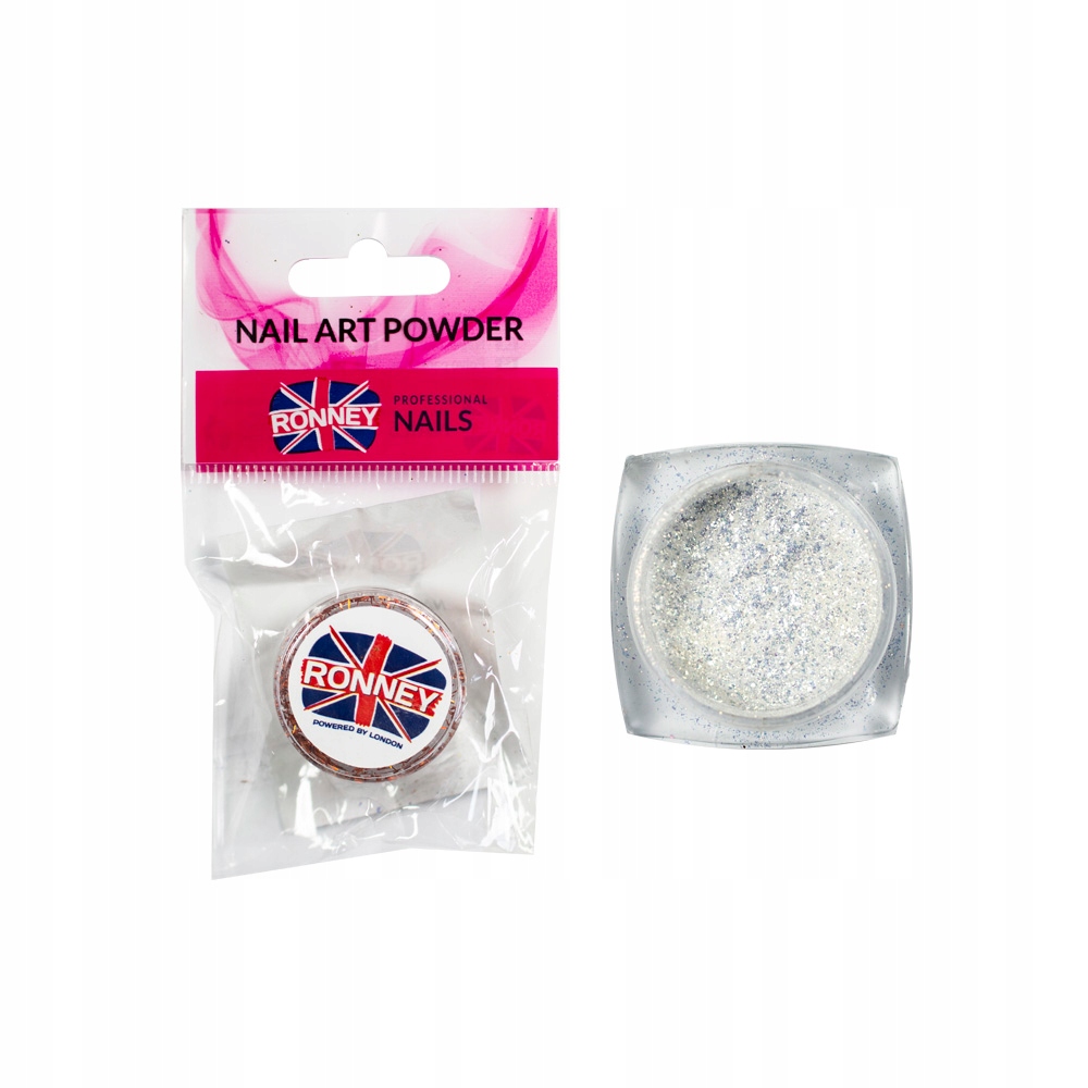 

Ronney Rn 00002 Pyłek Do Paznokci - Efekt Syrenki