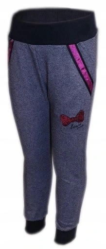 Dziewczęce spodnie dresowe 92-98