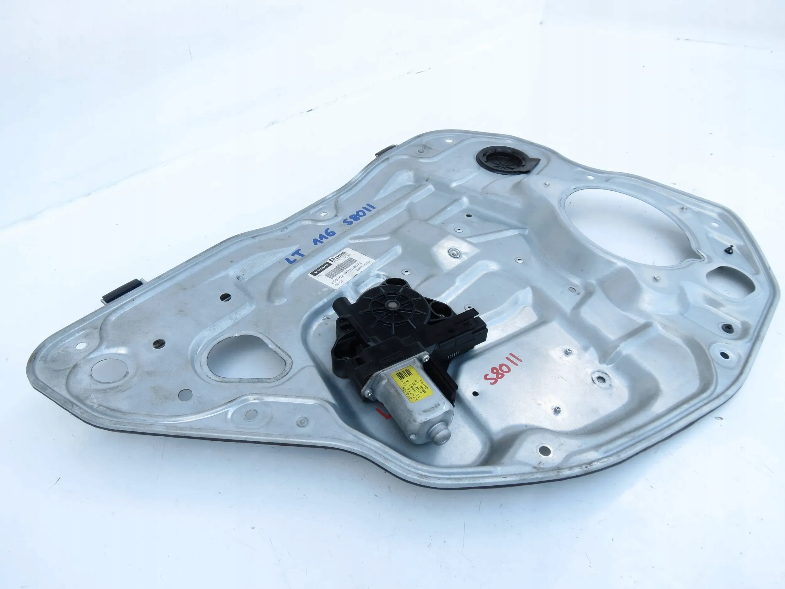 window regulator mechanism left rear part rear VOLVO S80 II 06-16