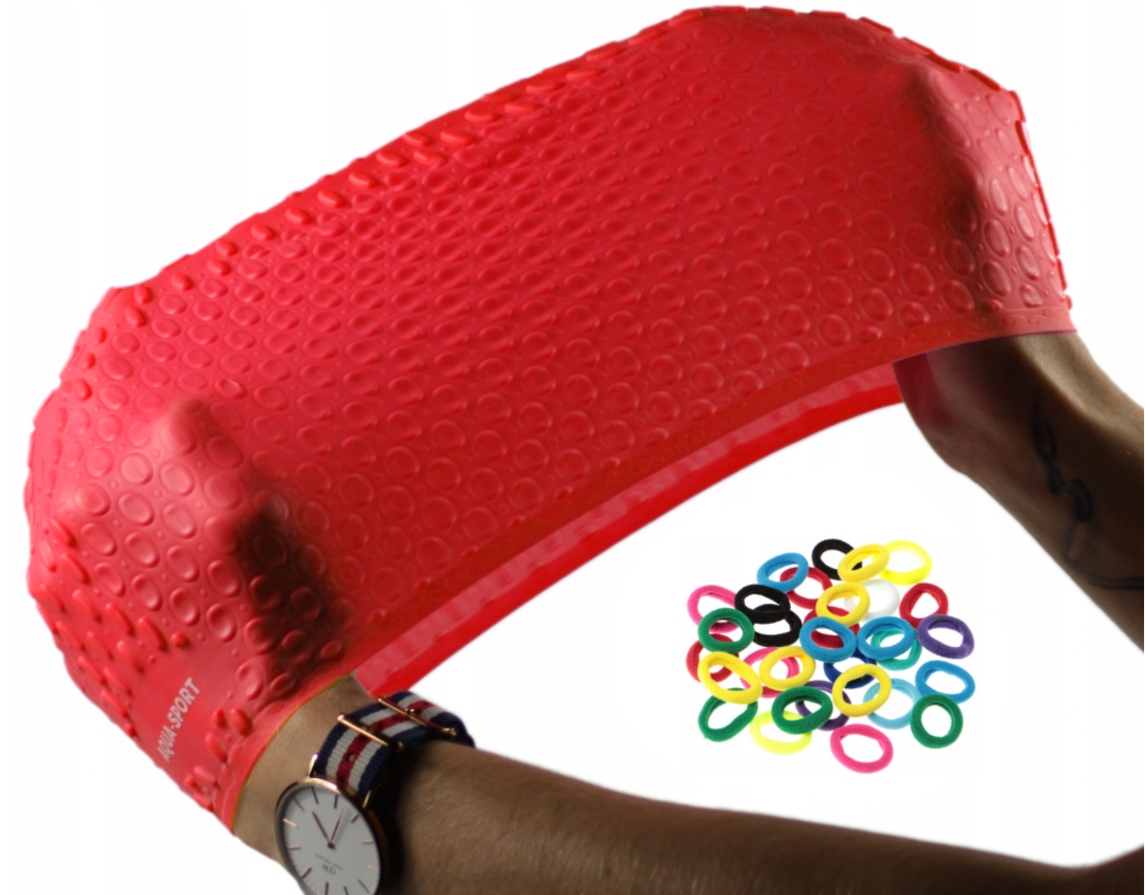 

Czepek Pływacki Silikonowy Na Długie Włosy Basen