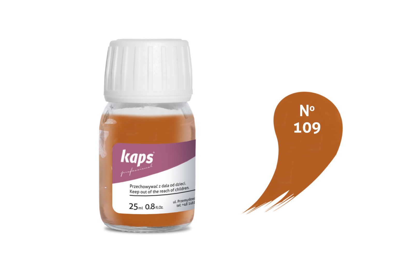 

Farba do skóry naturalnej i syntetycznej Kaps