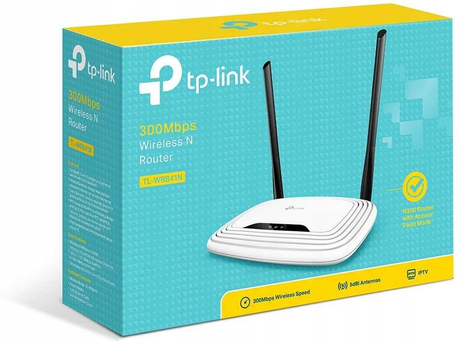 Router TP-LINK TL-WR841N Wbudowany modem brak modemu