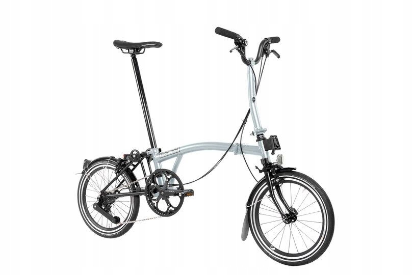 Rower składany Brompton P-Line 4s Lunar Ice