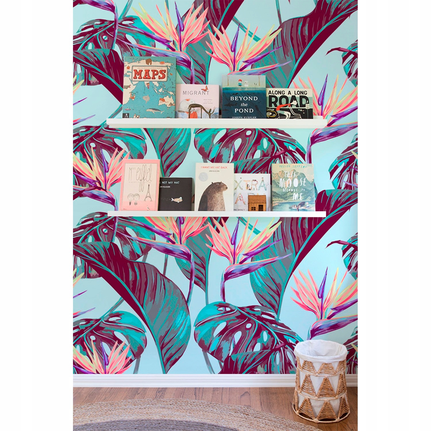 

Fototapeta ścienna Kolorowe liście retro 250x250cm