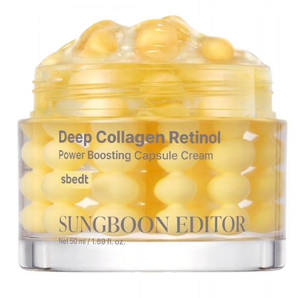 Sungboon Editor Zpevňující krém s kolagenem a retinolem v kapslích, 50 ml