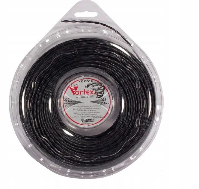 

NL2470VOR Żyłka nylonowa 2.4 mm 70.1 m Vortex