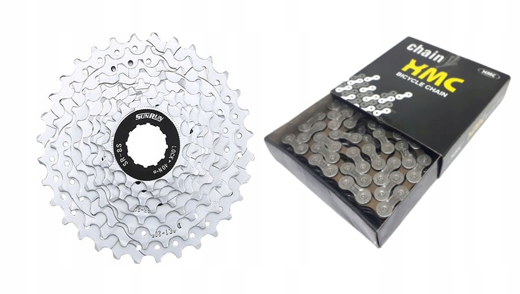 

Kaseta 8 rzędowa Sr Łańcuch zamiennik Shimano