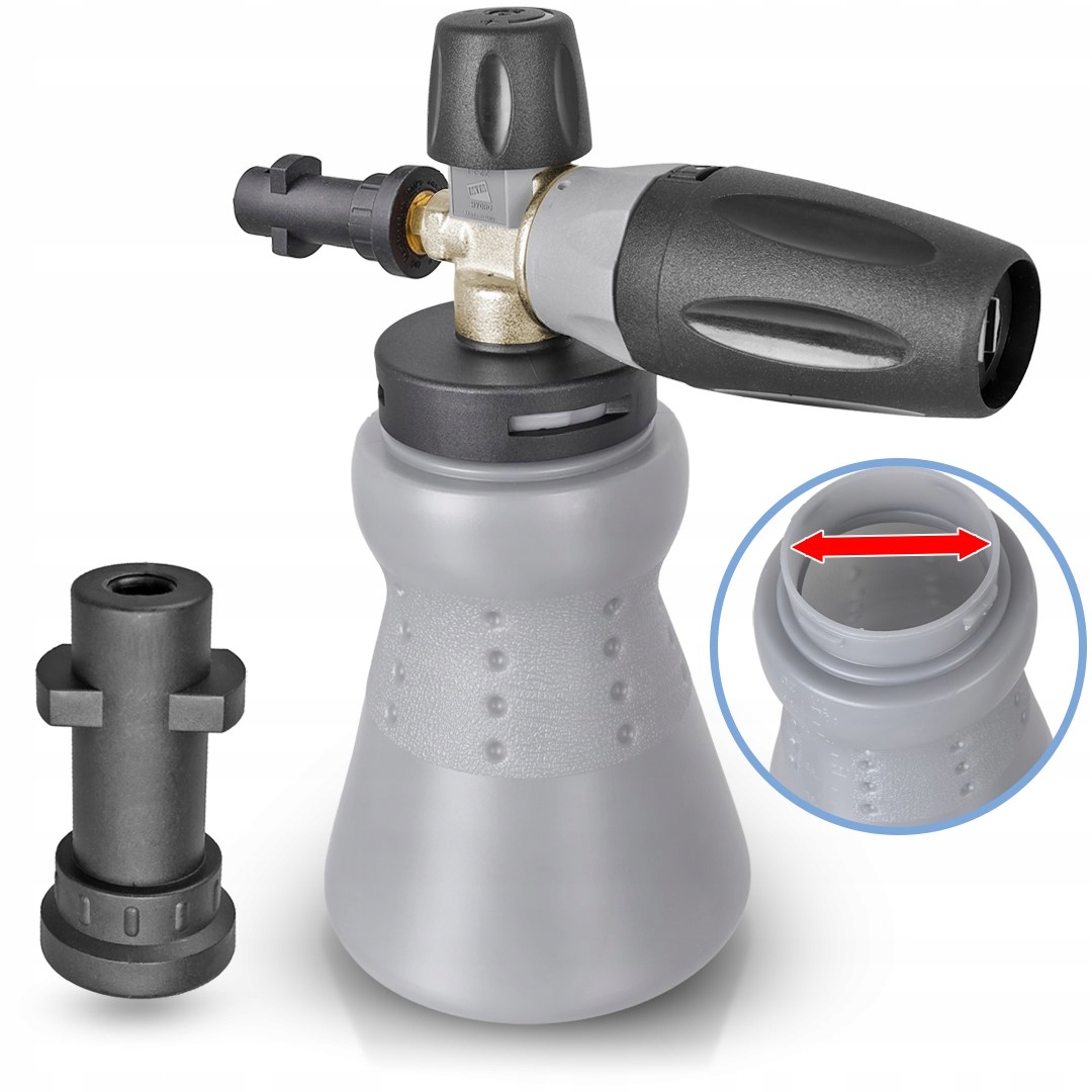 Pianownica 1L Schiuma Mtm Nowy Zbiornik Do Myjki Karcher K2 K3 K4 K5 K6 K7