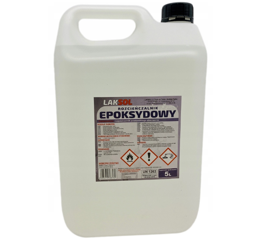 ROZCIEŃCZALNIK ROZPUSZCZALNIK EPOKSYDOWY 5L