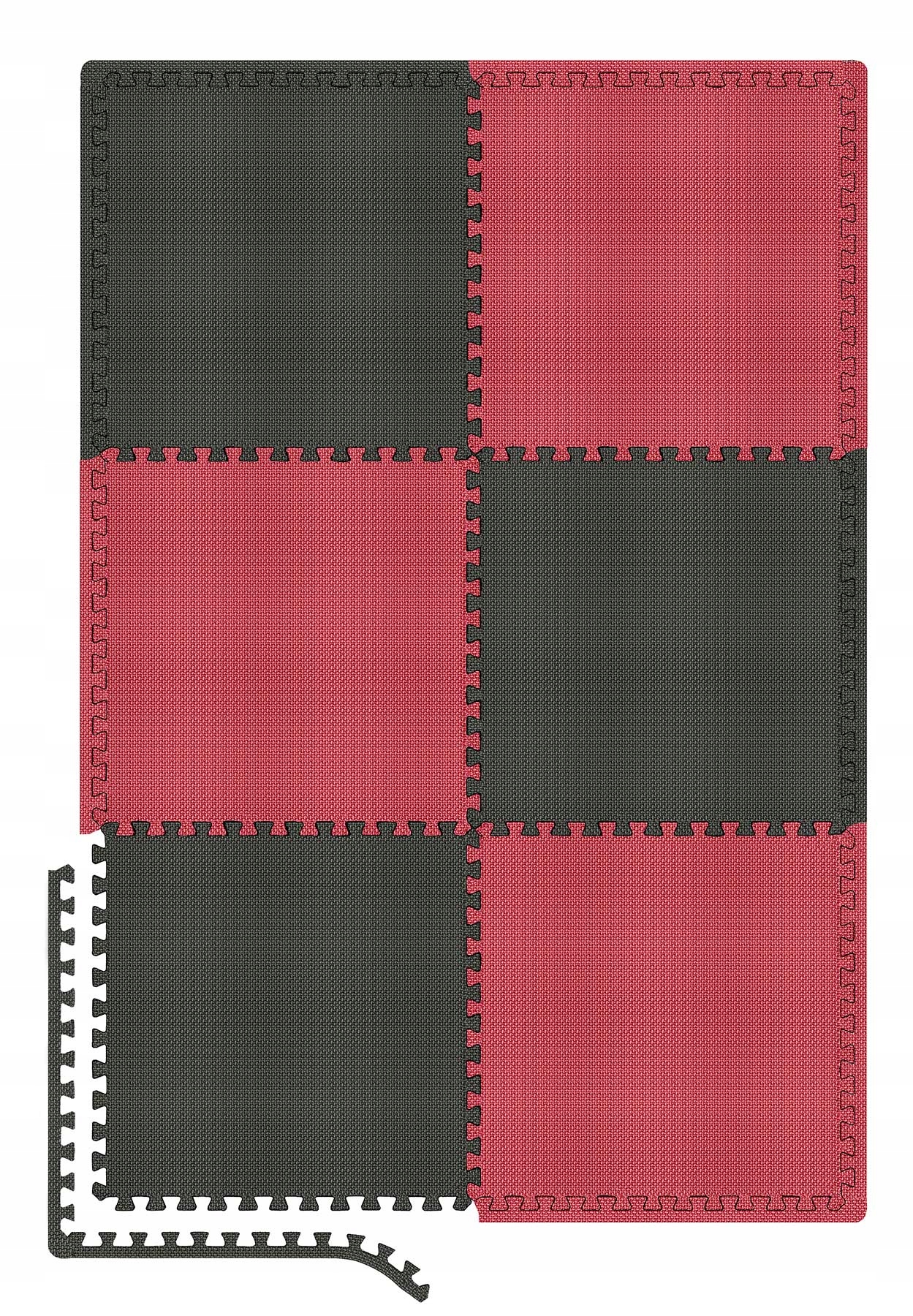 

Duża piankowa mata puzzle ochrona anti-slip 6szt